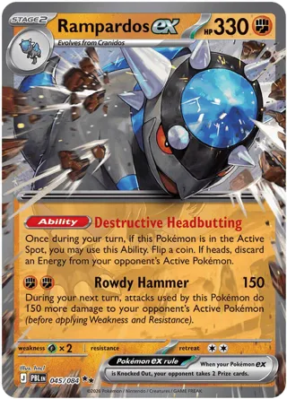 Rampardos ex - 045/084