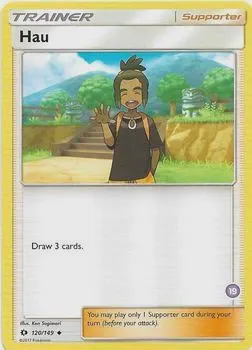 Hau (19) (Alolan Sandslash Half-Deck)