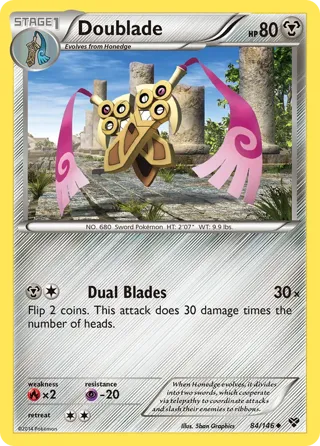 Doublade - 84/146 (Regional Championships)