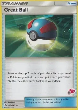Great Ball (#33 Charizard Stamped)