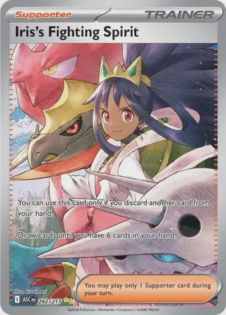Iris's Fighting Spirit - 292/217