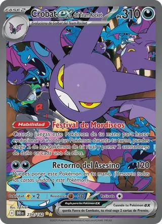 Crobat ex del Team Rocket