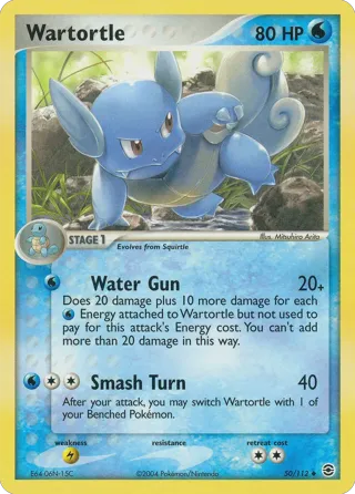 Wartortle - 50/112 (Prerelease)