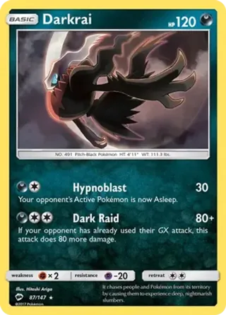 Darkrai - 87/147 (Pokemon League)