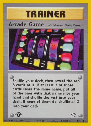 Arcade Game (Goldenrod Game Corner)