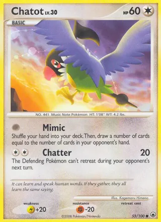 Chatot - 2008 (Jason Klaczynski)