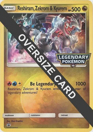 Reshiram, Zekrom & Kyurem