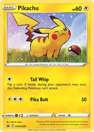 Pikachu - SWSH039