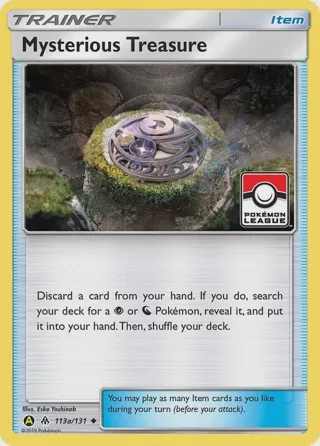 Mysterious Treasure - 113a/131 (Pokemon League)