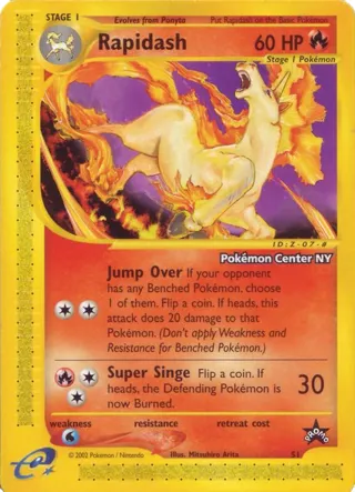 Rapidash [Pokemon Center NY]