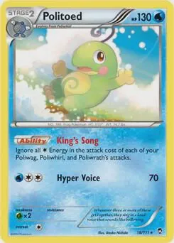 Politoed - 18/111 (Cosmos Holo)