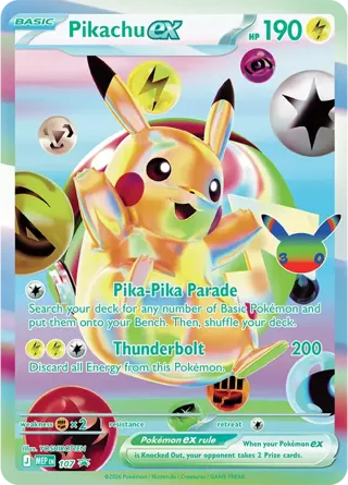Pikachu ex (30th Celebration)