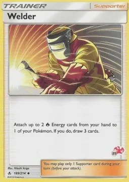 Welder (#25 Charizard Stamped)