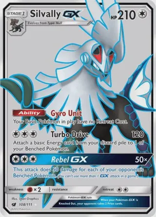 Silvally GX (Full Art)