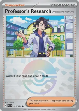 Professor's Research [Professor Sycamore] (Poke Ball Pattern)