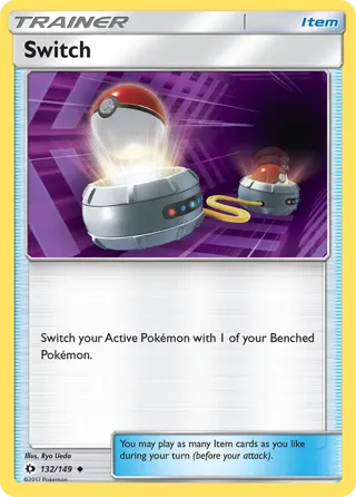 Switch - 132/149 (Mewtwo Stamped)