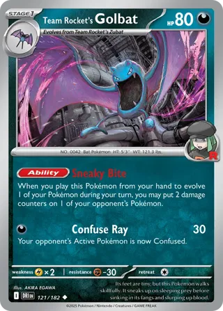 Team Rocket's Golbat
