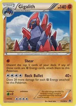 Gigalith - 53/98 (Cracked Ice Holo)
