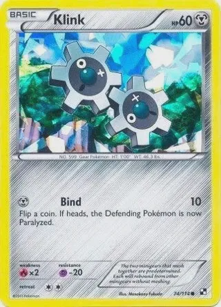 Klink - 74/114 (Cracked Ice Holo)