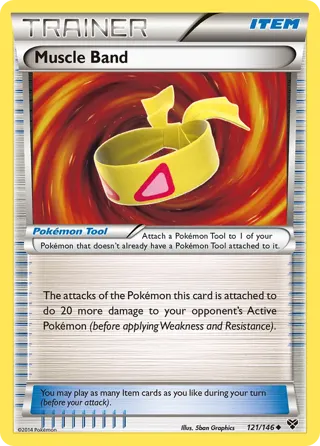 Muscle Band - 121/146 - (Pokemon League)