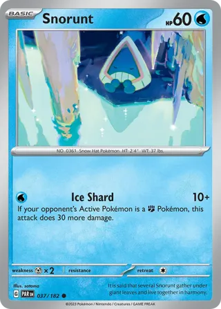 Snorunt - 037/182 (Holiday Calendar)