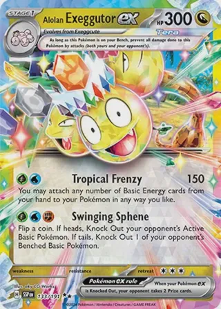 Alolan Exeggutor ex - 133/191