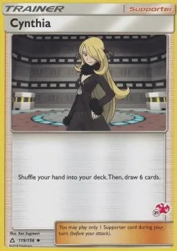 Cynthia (#21 Charizard Stamped)