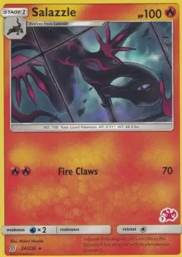 Salazzle (#7 Charizard Stamped)