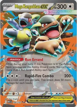 Mega Kangaskhan ex - 104/132