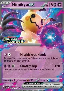 Mimikyu ex (Journey Together Stamped)