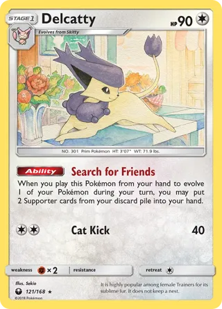 Delcatty - 121/168 (SM Celestial Storm)