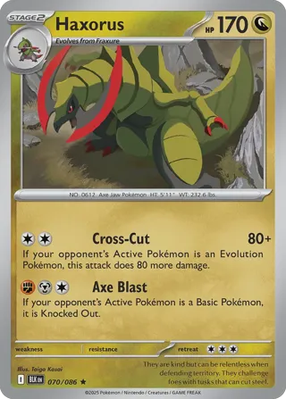 Haxorus (Poke Ball Pattern)