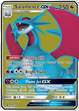 Salamence GX (SM Black Star Promo)