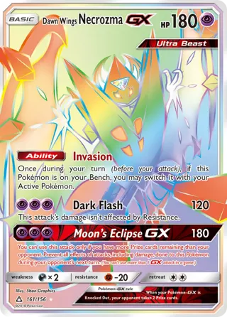 Dawn Wings Necrozma GX (Secret Rare)