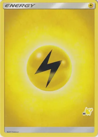 Lightning Energy (#39 Pikachu Stamped)