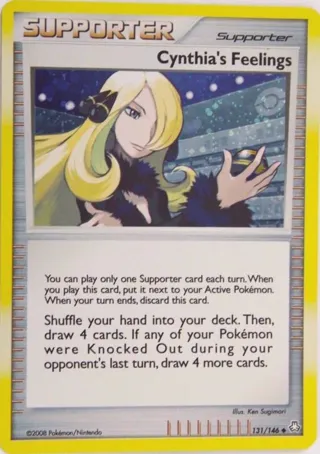 Cynthia's Feelings - 131/146 (Cosmos Holofoil)