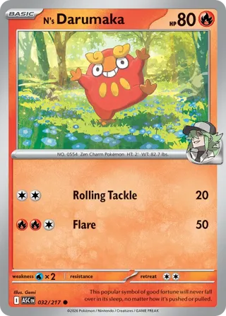 N's Darumaka (Poke Ball)