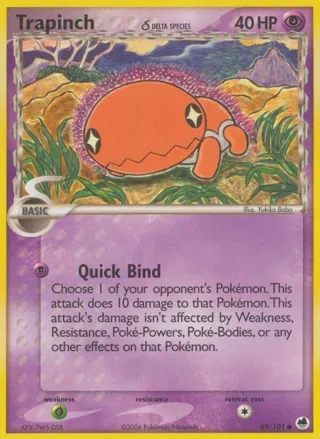 Trapinch - 069/101 (Delta Species)