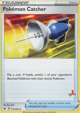 Pokemon Catcher (#49 Cinderace Stamped)