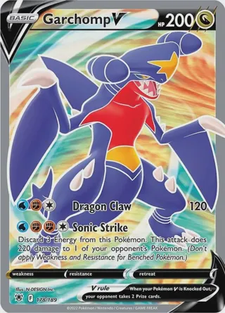 Garchomp V (Full Art)