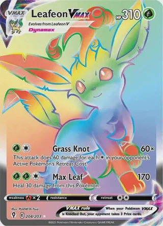 Leafeon VMAX (Secret)