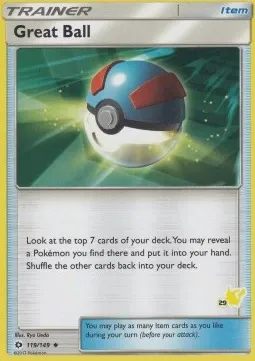 Great Ball (#29 Pikachu Stamped)
