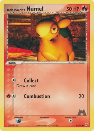 Team Magma's Numel