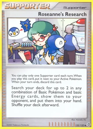 Roseanne's Research - 125/132 (League Promo)