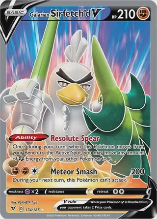 Galarian Sirfetch'd V (Full Art)