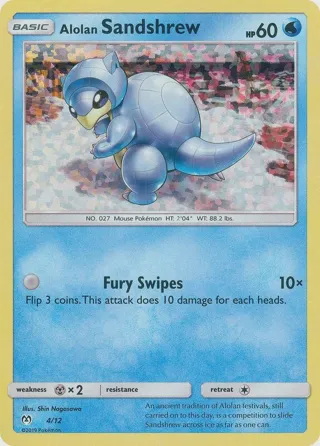 Alolan Sandshrew - 4/12
