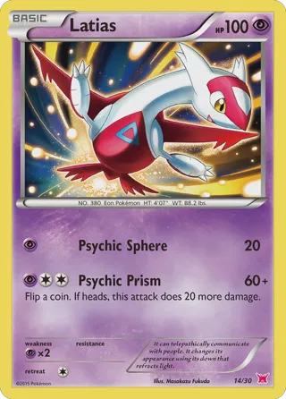 Latias (#14 Non-Holo)