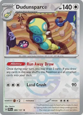 Dudunsparce (Master Ball Pattern)