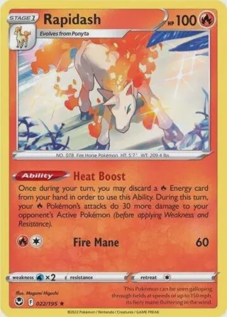 Rapidash - 022/195