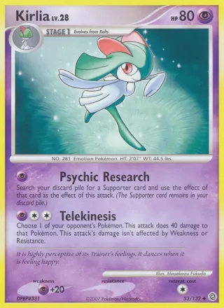 Kirlia - 53/132 (Prerelease)